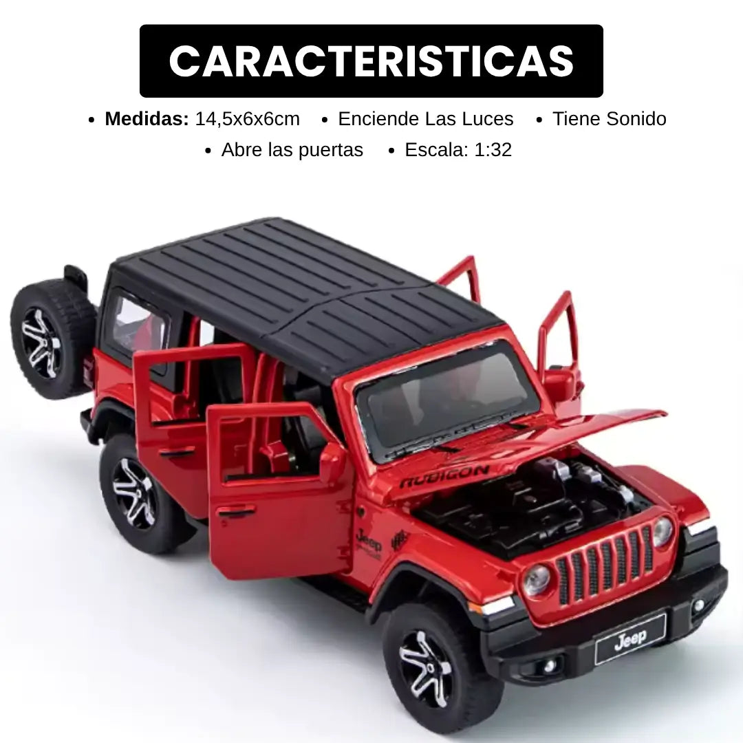 JEEP WRANGLER RUBICON - 4 PUERTAS
