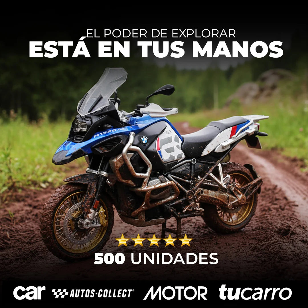 ¡EXCLUSIVA! MOTO R1250 GS
