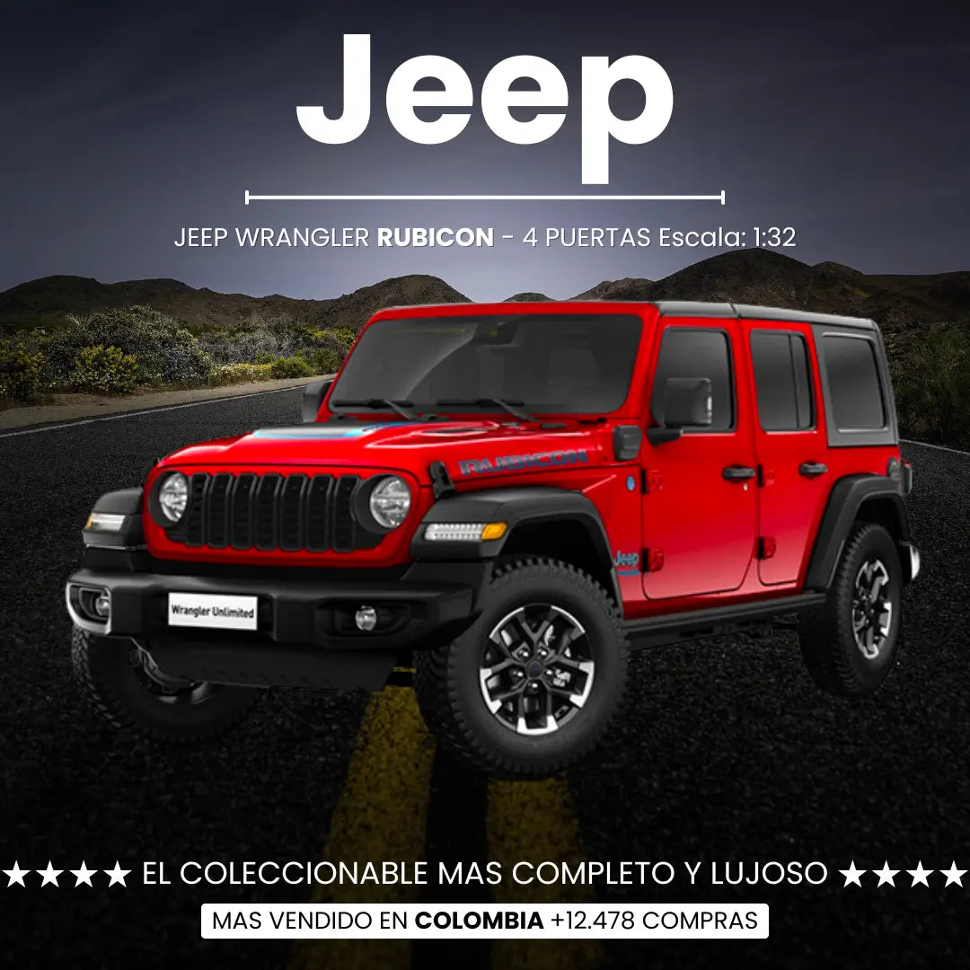 JEEP WRANGLER RUBICON - 4 PUERTAS