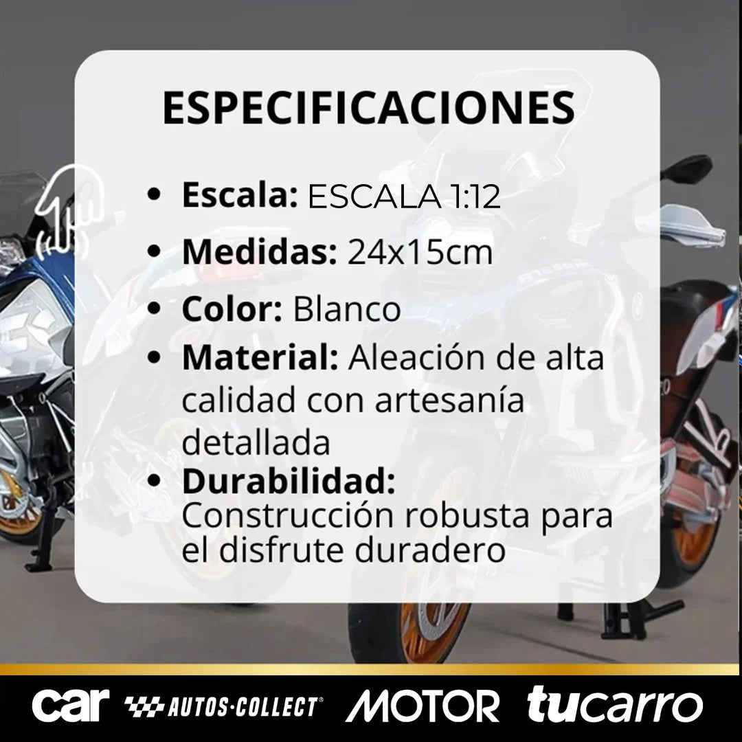 ¡EXCLUSIVA! MOTO R1250 GS