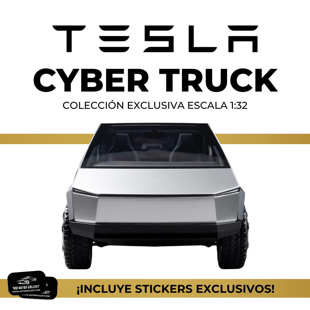 ¡EXCLUSIVO! TESLA CYBER TRUCK + STICKERS VIP