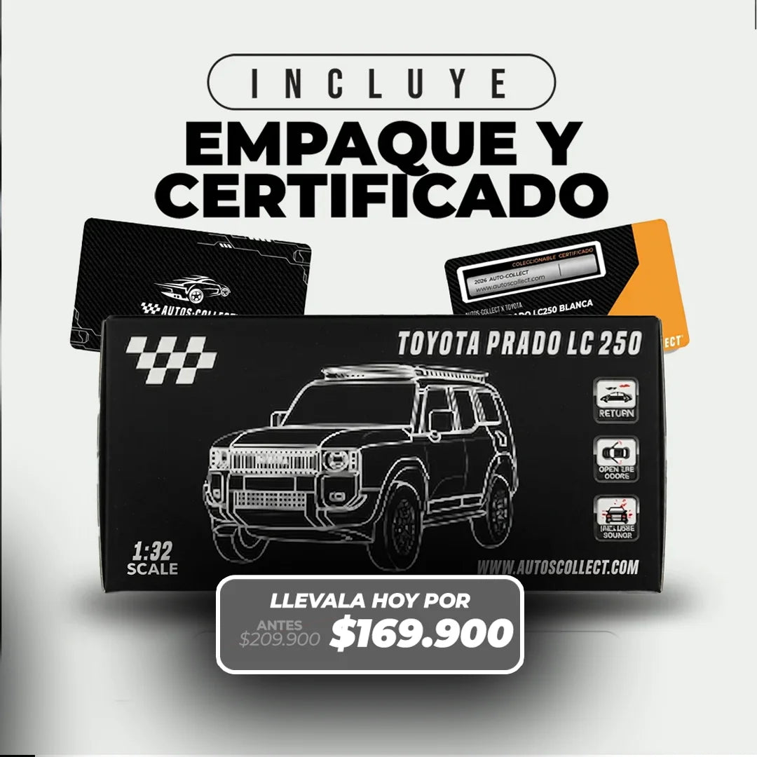 TOYOTA PRADO LC 250 | LUJO QUE CABE EN TU ESCRITORIO