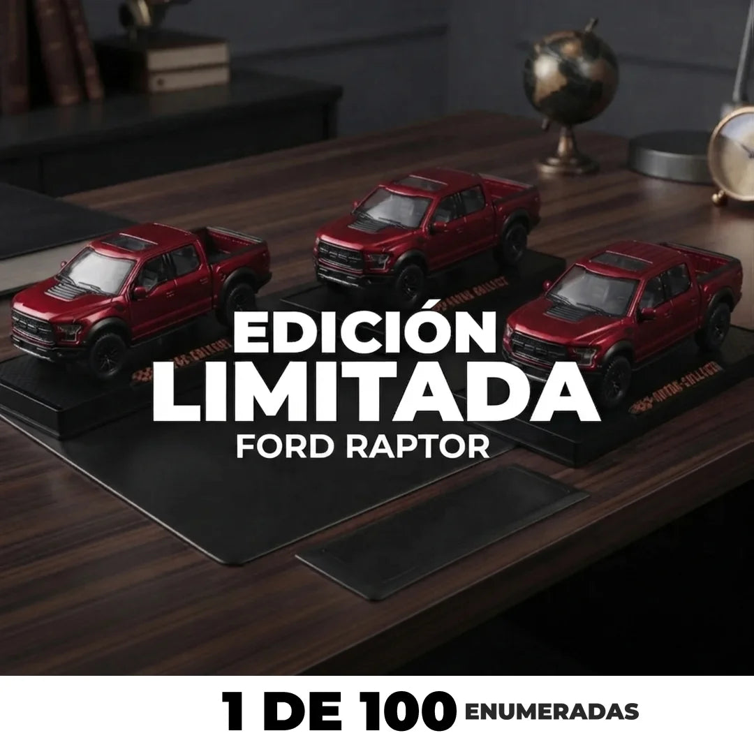 FORD RAPTOR F 150 · LUJO QUE CABE EN TU ESCRITORIO