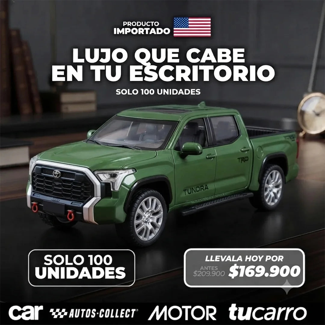TOYOTA TUNDRA | LUJO QUE CABE EN TU ESCRITORIO