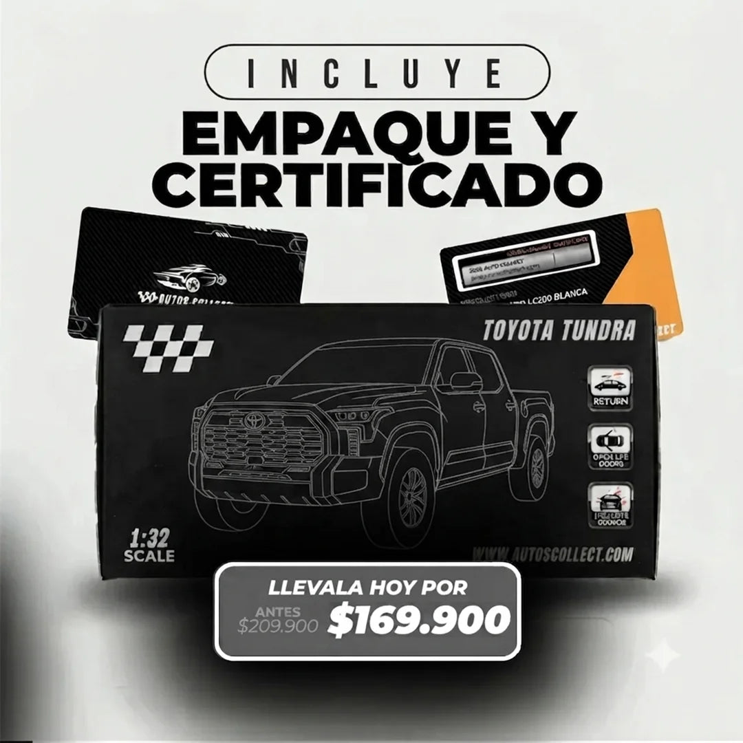 TOYOTA TUNDRA | LUJO QUE CABE EN TU ESCRITORIO