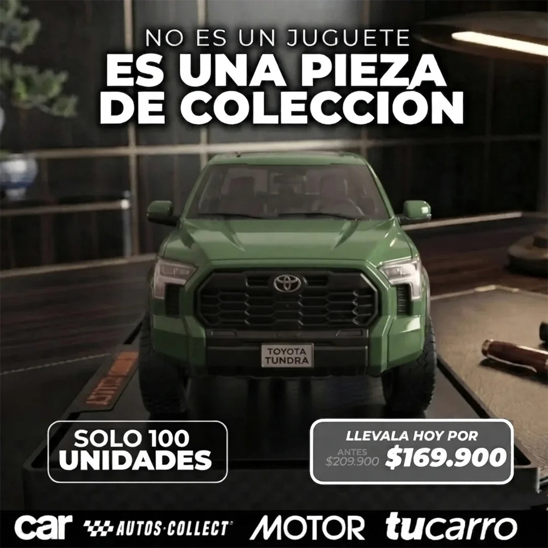 TOYOTA TUNDRA | LUJO QUE CABE EN TU ESCRITORIO