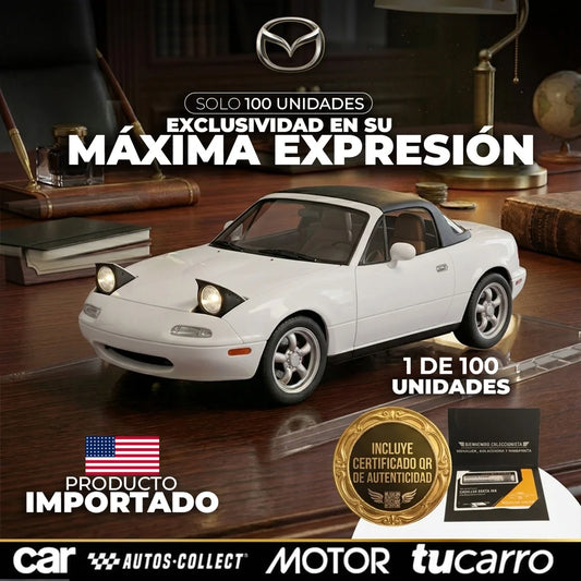¡PRODUCTO DE COLECCIÓN EXCLUSIVO! MAZDA MX-5 MIATA