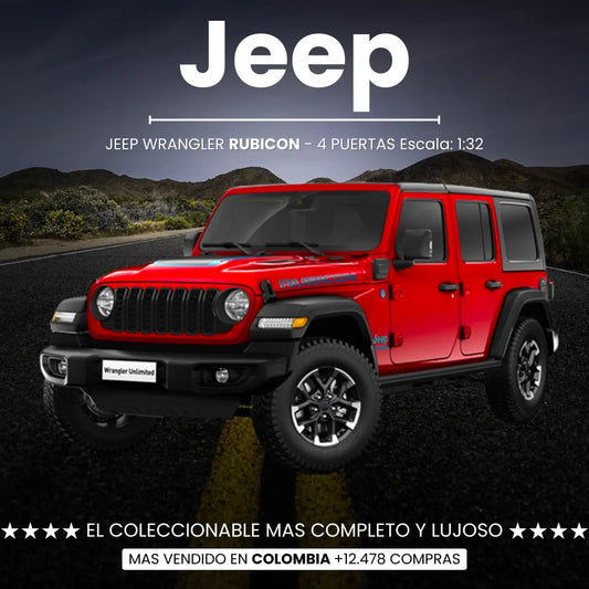 JEEP WRANGLER RUBICON - 4 PUERTAS