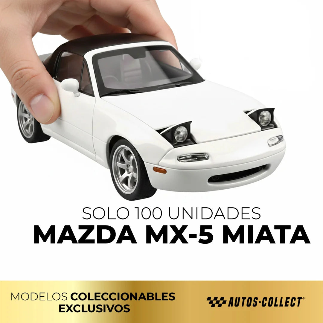 ¡PRODUCTO DE COLECCIÓN EXCLUSIVO! MAZDA MX-5 MIATA