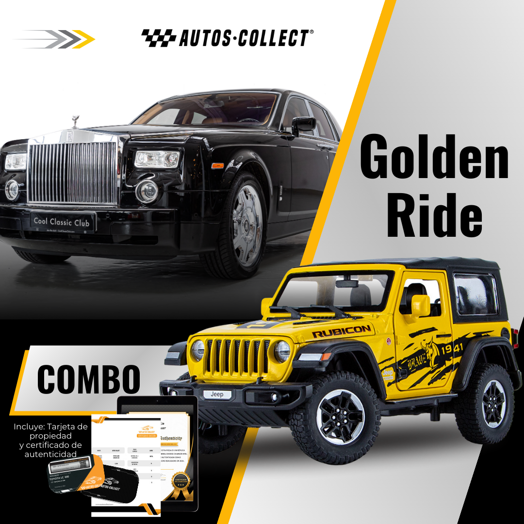 ¡COMBO EXCLUSIVO! GOLDEN RIDE KLV