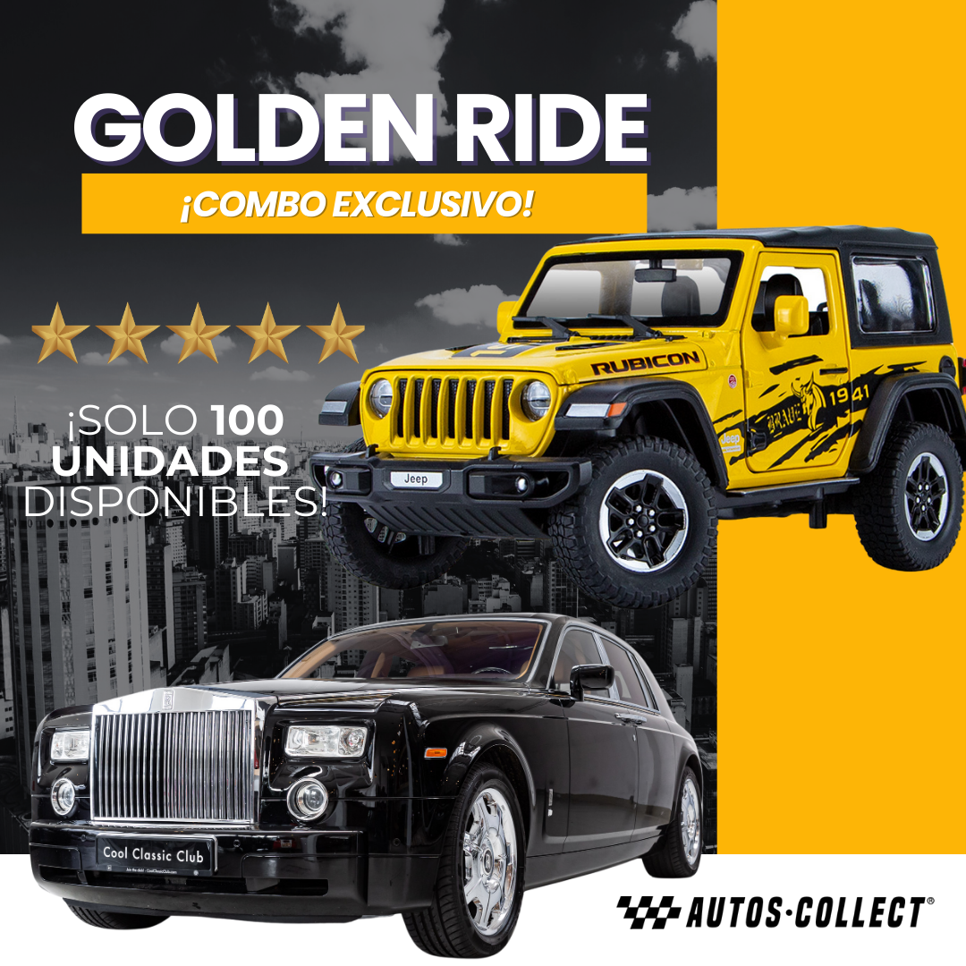 ¡COMBO EXCLUSIVO! GOLDEN RIDE KLV