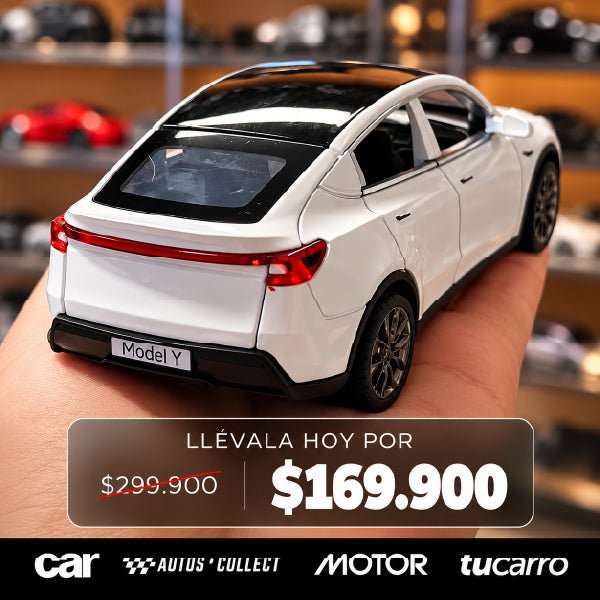 TESLA MODEL Y · LUJO QUE CABE EN TU ESCRITORIO