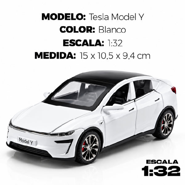 TESLA MODEL Y · LUJO QUE CABE EN TU ESCRITORIO
