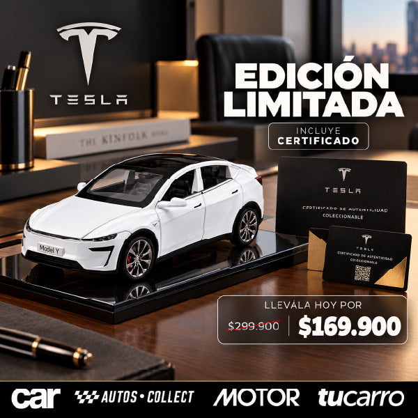TESLA MODEL Y · LUJO QUE CABE EN TU ESCRITORIO