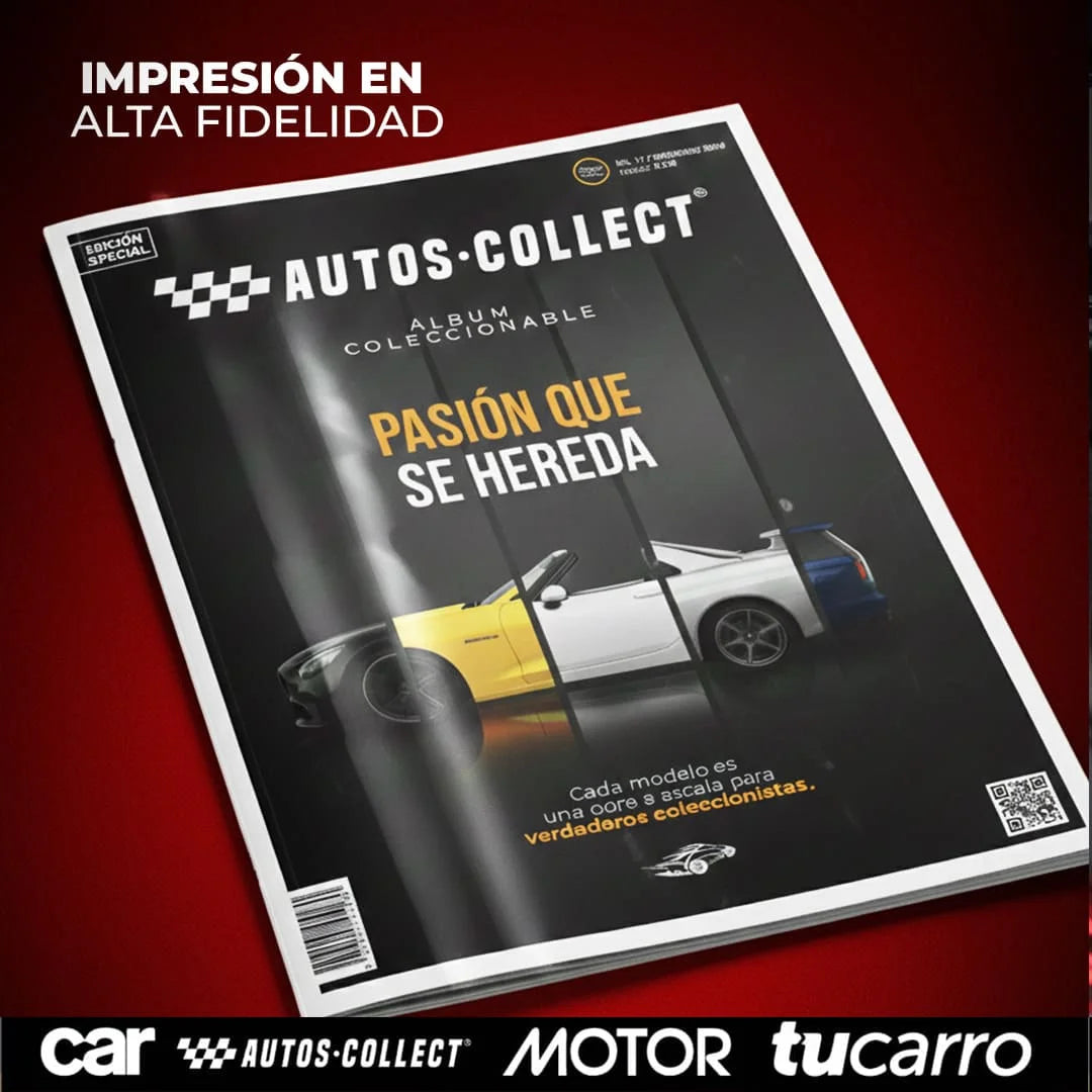 Album Coleccionables Autoscollect 2025 + 48 Laminas Coleccionables