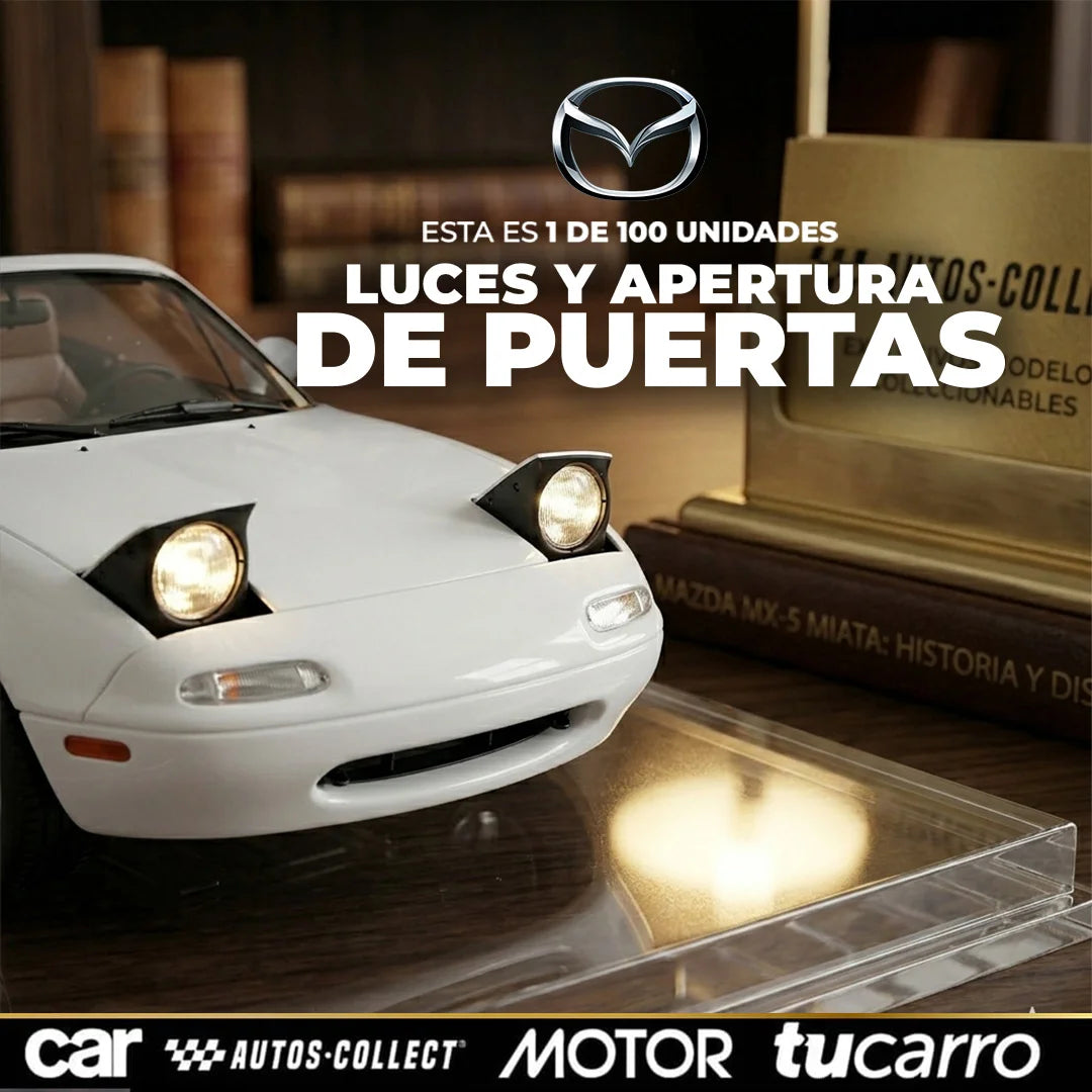¡PRODUCTO DE COLECCIÓN EXCLUSIVO! MAZDA MX-5 MIATA