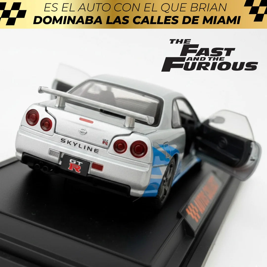 ¡PRODUCTO EDICIÓN ESPECIAL! NISSAN GTR - R34