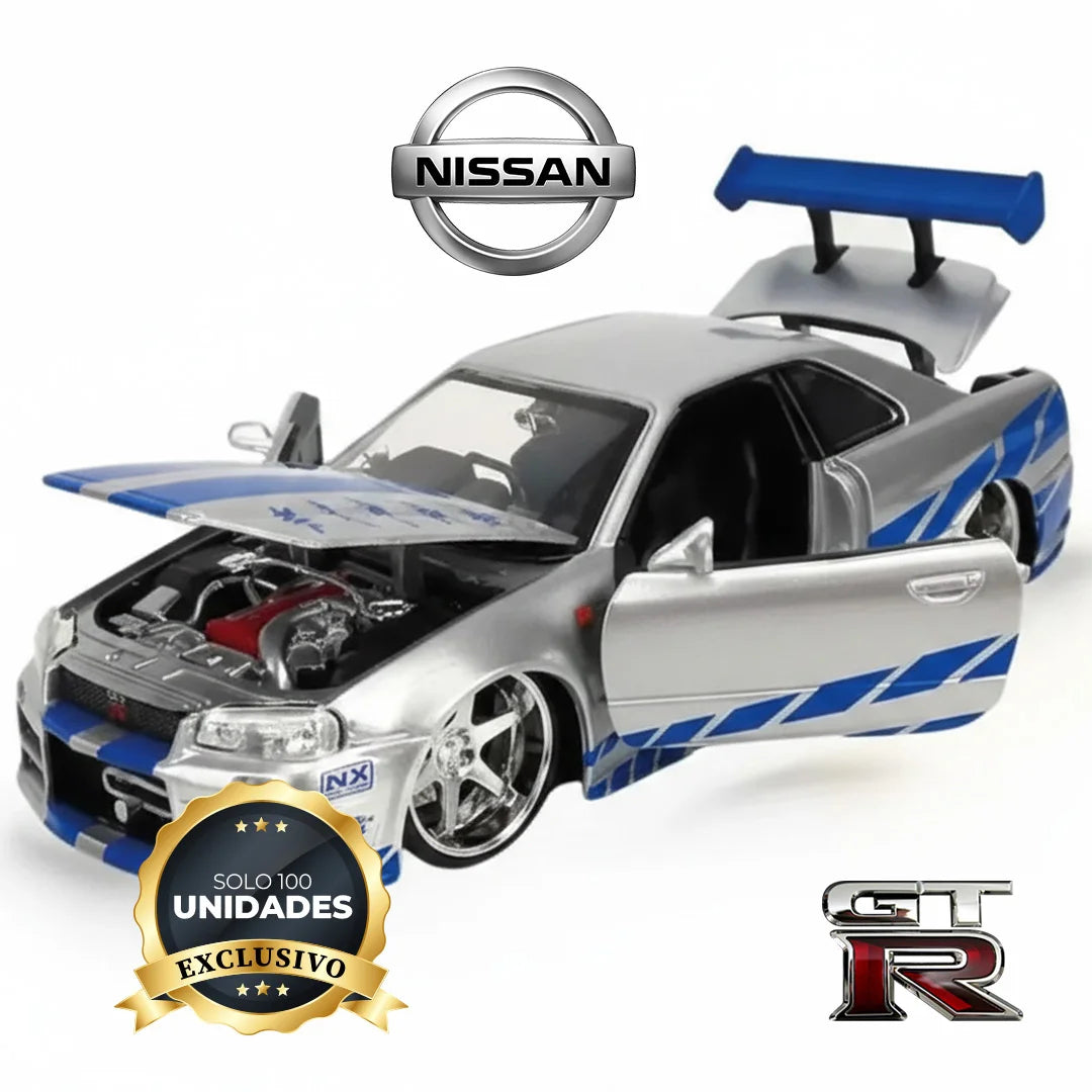 ¡PRODUCTO EDICIÓN ESPECIAL! NISSAN GTR - R34