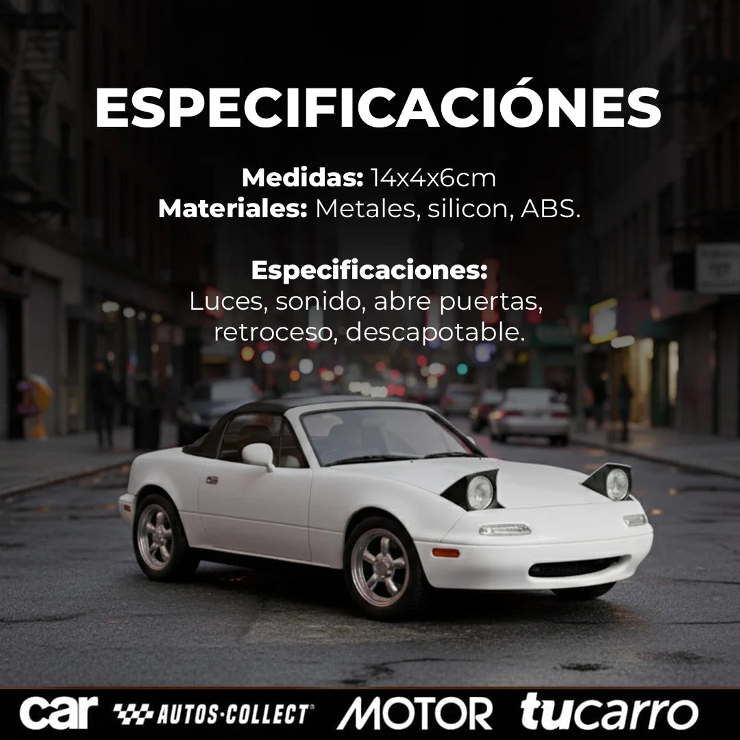 ¡PRODUCTO DE COLECCIÓN EXCLUSIVO! MAZDA MX-5 MIATA
