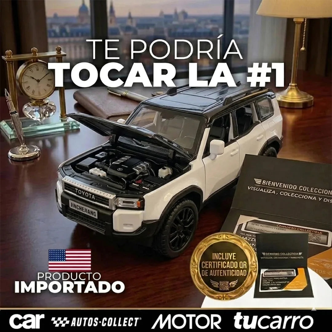 ¡EXCLUSIVA! TOYOTA PRADO LC250 BLANCA